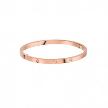 Copy Cartier Love Bracelet SM with 6 Diamonds Pink Gold B6047617 1:1 Version