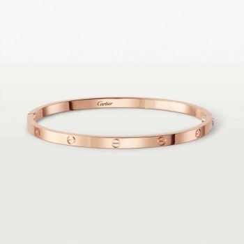 New Cartier Love Bracelet SM Pink Gold B6047317