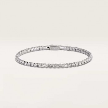 Cartier Essential Lines Diamonds Bracelet Rose Gold/White Gold