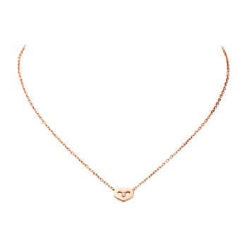 Heart Of Cartier Pendant, Small Model Pink Gold, Diamond B3040400