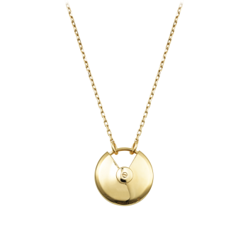 Amulette De Cartier Necklace Yellow Gold, Diamond, White Mother-Of-Pearl B3047500