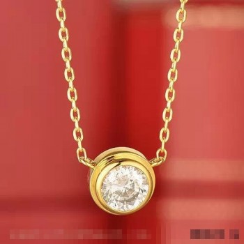 Diamants Legers De Cartier Necklace, Small Model Yellow Gold, Diamond B7215800