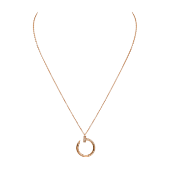 Cartier Juste Un Clou Necklace Pink Gold, Diamonds B7224513