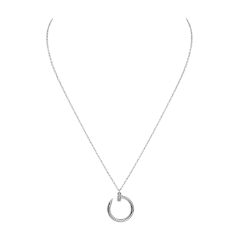 Cartier Juste Un Clou Necklace White Gold, Diamonds B7224514