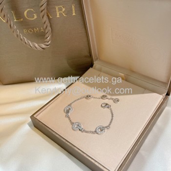 Bracelet with Full Pave Diamonds White Gold Copy