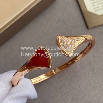 Divas Dream Bracelet Red/Green/White with Rose Gold Replica