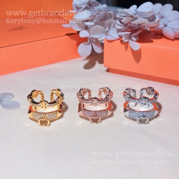 Hermes Collier de Chien Rings With Diamonds Yellow Gold/White Gold/Rose Gold Fine Jewellery England Sale