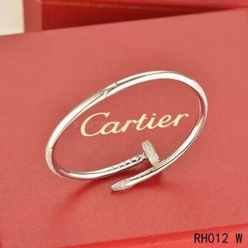 Cartier Juste Un Clou Bracelet White Gold, Diamonds