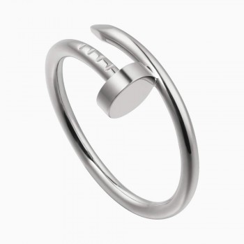 1:1 Replica Cartier Juste Un Clou SM White Gold Ring B4226000