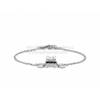 B.zero1 Ssoft Bracelet in White Gold