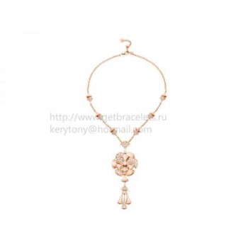 Divas Dream Rose Gold Diamond Necklace