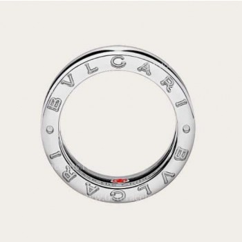 Save The Children One-band Sterling Silver Ring with Black Ceramic