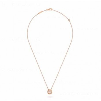 Replica Van Cleef Arpels Perlee Diamonds Pendant Rose Gold