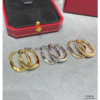 Tiffany Lock Earrings With Diamonds in Yellow Gold/Rose Gold/White Gold