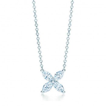 Tiffany Victoria Pendant Necklace Diamonds New Arrival Girls Gifts America Sale 14743715/60572372