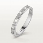 Replica Cartier Love Bracelet White Gold Diamonds N6033601