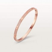 New Cartier Love Bracelet SM Pink Gold With Diamonds N6710717