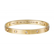 New Arrival Cartier Love Bracelet Yellow Gold 10 Diamonds B6036217