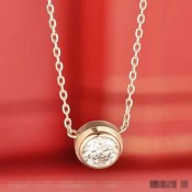 Diamants Legers De Cartier Necklace, Small Model Pink Gold, Diamond B7215700