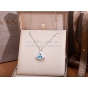 Divas Dream Necklace White Gold With Pave Diamonds and Sapphires Copy