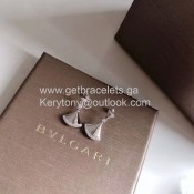 Divas Dream Sterling Silver Earrings With Diamonds Replica