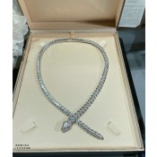 Serpenti Small Diamond Necklace White Gold with Diamonds