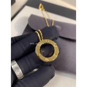 Cartier Love Necklace Yellow Gold With 3 Diamonds