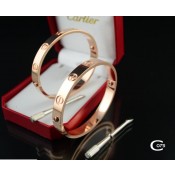 Cartier Couple Bracelet Pink Gold B6041002 (New Version C Prevent Screws Fall Out)