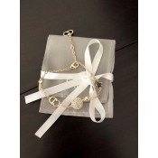 Dior La petite Tribale Womens Gold-plated CD Style BallC Pearl Fashion Diamonds Bracelet Replica