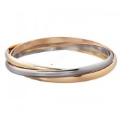 Premium replica Cartier Trinity Bracelet White Gold/Yellow God/Rose Gold B6013302 In UK Replica