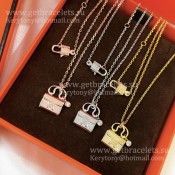 Good Reviews Hermes Constance Amulette Necklace With 1 Diamond Silver/Yellow Gold/Rose Gold