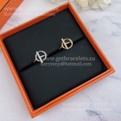 Hermes Echappee Hermes Ring with Diamonds White Gold Gift For Women