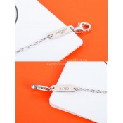 Hermes Finesse Bracelet in White Gold and Black Spinel Gemstones For Sale Online