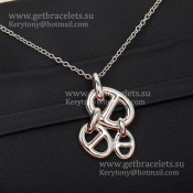 Womens Latest Style Hermes Trio Farandole Necklace in Sliver