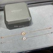 Messika Lucky Move Bracelet With Pave Diamond White Gold/Rose Gold