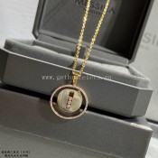 Messika Lucky Move MM Diamond Necklace Rose Gold/White Gold