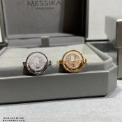 Messika Lucky Move Pave Diamond Ring White Gold/Rose Gold