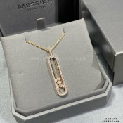 Messika MOVE 10TH Necklace Diamond Necklace White Gold/Rose Gold