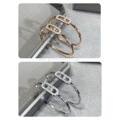 Messika Move Uno Small Hoop Earrings For Her Diamond Earrings White Gold/Rose Gold