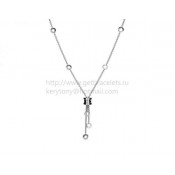B.zero1 White Gold Pendant Necklace