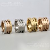 B.zero1 4-Band White Gold Ring