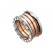 B.zero1 4-Band Beautiful Mistake Ring in Rose and White Gold
