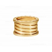 2020 New B.zero1 XXth Anniversary 5-Band Ring in 18kt Yellow Gold