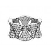 DIVAS Dream Ring in White Gold with Full Pave Diamonds