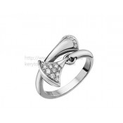 DIVAS Dream Ring White Gold with Pave Diamonds