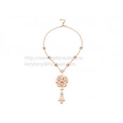 Divas Dream Rose Gold Diamond Necklace