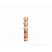Serpenti Viper Wedding Band in 18k Rose Gold
