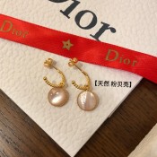 Replica Dior Rose Des Vents Eight-pointed Star Yellow Gold Women Diamond Earrings MOP/Malachite/Cornelian