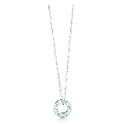 Replica Tiffany Atlas Pierced Circle Pendant Studded Diamonds Necklace Jewelry Online Shop 34160856/30480554