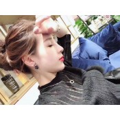 Tiffany Dupe Schlumberger Circle Pendant Crystals Sterling Silver Necklace Women Gold-plated Gift For Women 23926253